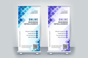Sample Retractable Banner For Commercial Printing